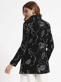 Embroidery Pink Coat