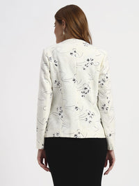 Embroidery White Coat