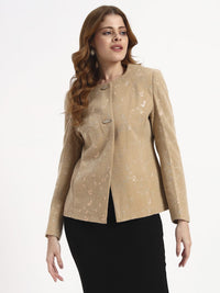 Embroidery  Mustard Coat