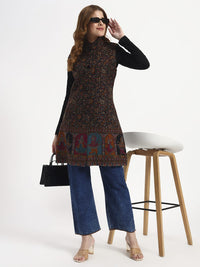 Sleeveless Beige Kani Coat
